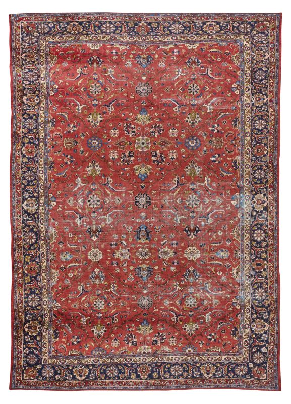      TAPPETO LILIAN, PERSIA, 1900    - Auction important antique rugs - Pandolfini Casa d'Aste