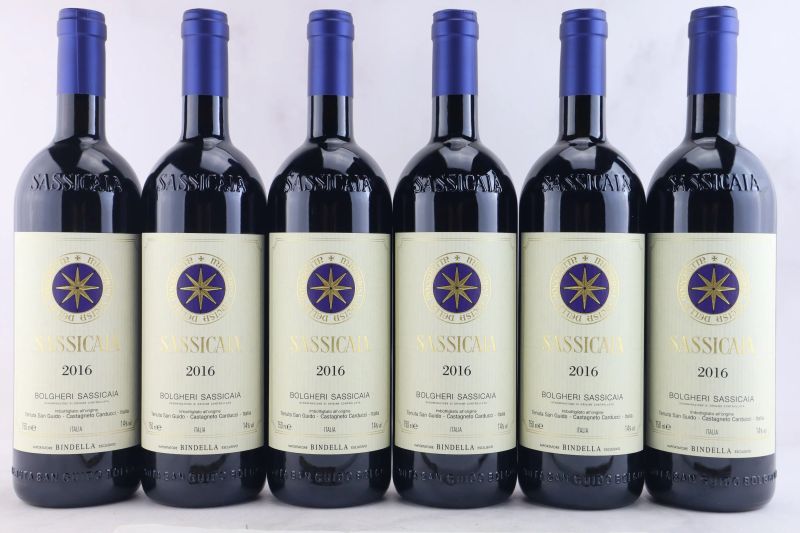 



Sassicaia Tenuta San Guido 2016  - Auction La Joie du Vin - Fine and Rare Wine - Pandolfini Casa d'Aste
