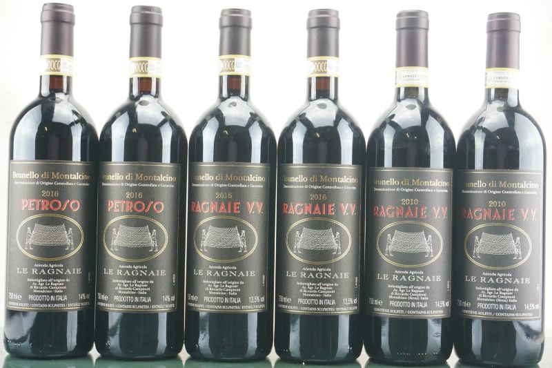 Selezione Brunello di Montalcino Le Ragnaie  - Auction LA RAFFINATEZZA DELLA COMPLESSITA' - Fine and Rare Wine - Pandolfini Casa d'Aste