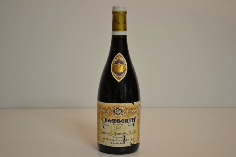 Chambertin Domaine Armand Rousseau 1996  - Auction A Prestigious Selection of Wines and Spirits from Private Collections - Pandolfini Casa d'Aste