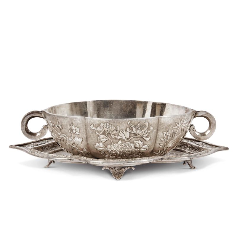 



A SILVER CUP WITH SAUCER, CHINA, QING DYNASTY, 19TH CENTURY  - Auction Asian Art  东方艺术 - Pandolfini Casa d'Aste