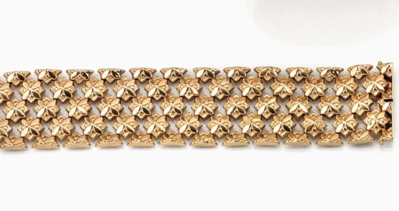 Bracciale in oro rosa  - Auction Important Jewels and Watches - I - Pandolfini Casa d'Aste