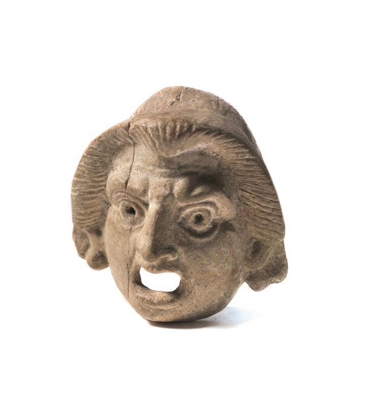      MASCHERA TEATRALE    - Auction ANTIQUITIES - Pandolfini Casa d'Aste