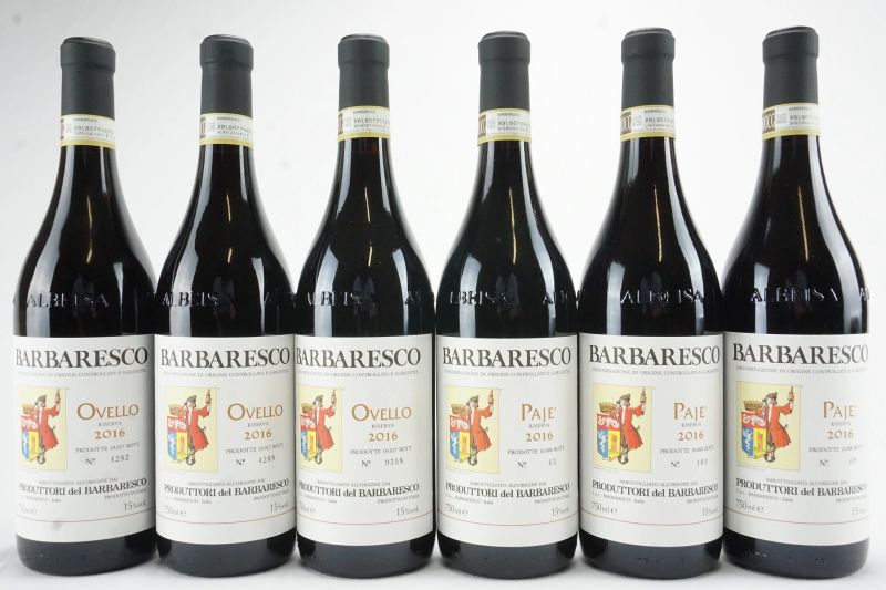      Selezione Barbaresco Riserva Produttori del Barbaresco 2016   - Auction The Art of Collecting - Italian and French wines from selected cellars - Pandolfini Casa d'Aste