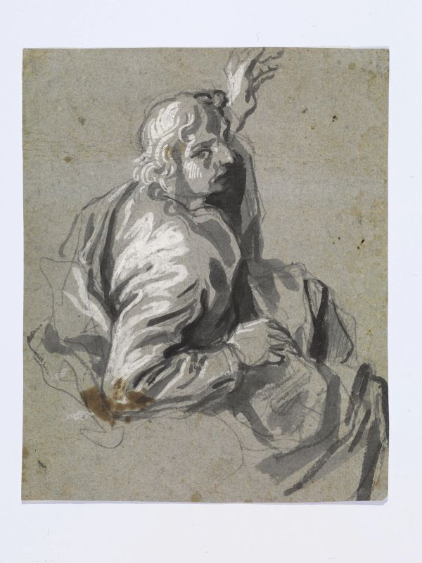 Scuola fiamminga, sec. XVII                                                 - Auction Works on paper: 15th to 19th century drawings, paintings and prints - Pandolfini Casa d'Aste