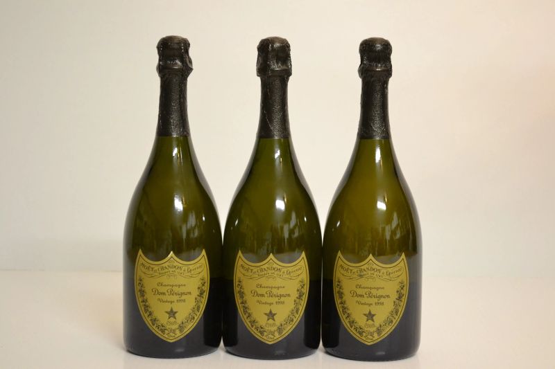 Dom Perignon 1998  - Auction A Prestigious Selection of Wines and Spirits from Private Collections - Pandolfini Casa d'Aste