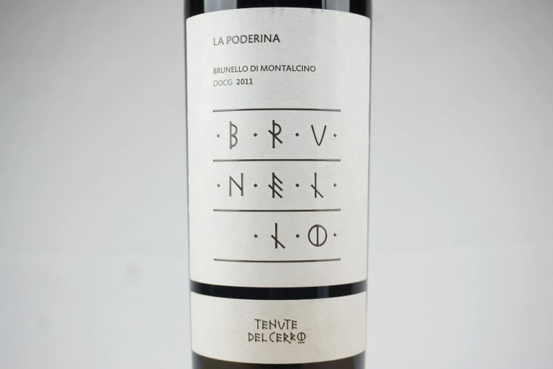      Brunello di Montalcino La Poderina Tenuta del Cerro 2011   - Auction ONLINE AUCTION | Smart Wine & Spirits - Pandolfini Casa d'Aste