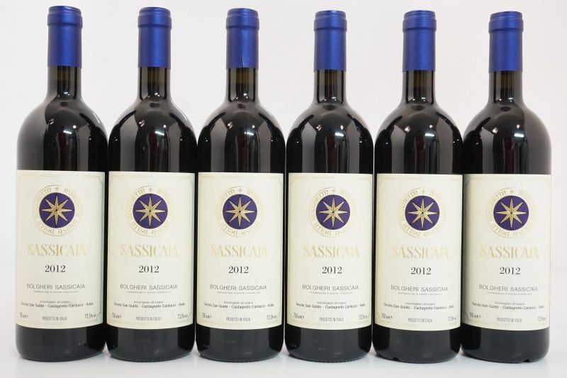      Sassicaia Tenuta San Guido 2012   - Auction Wine&Spirits - Pandolfini Casa d'Aste