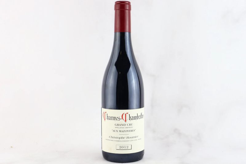 



Charmes-Chambertin Aux Mazoyeres Domaine Christophe Roumier 2012  - Auction MATERIA - Fine and Rare Wine - Pandolfini Casa d'Aste