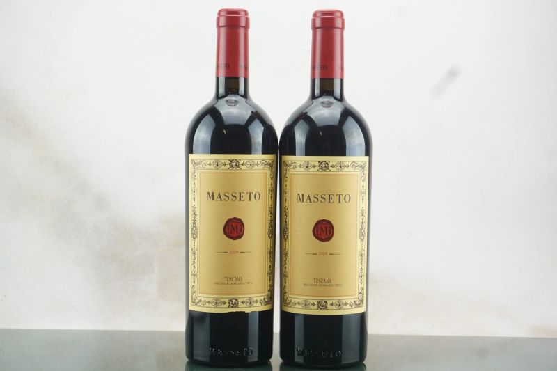 Masseto 2009  - Auction LA RAFFINATEZZA DELLA COMPLESSITA' - Fine and Rare Wine - Pandolfini Casa d'Aste