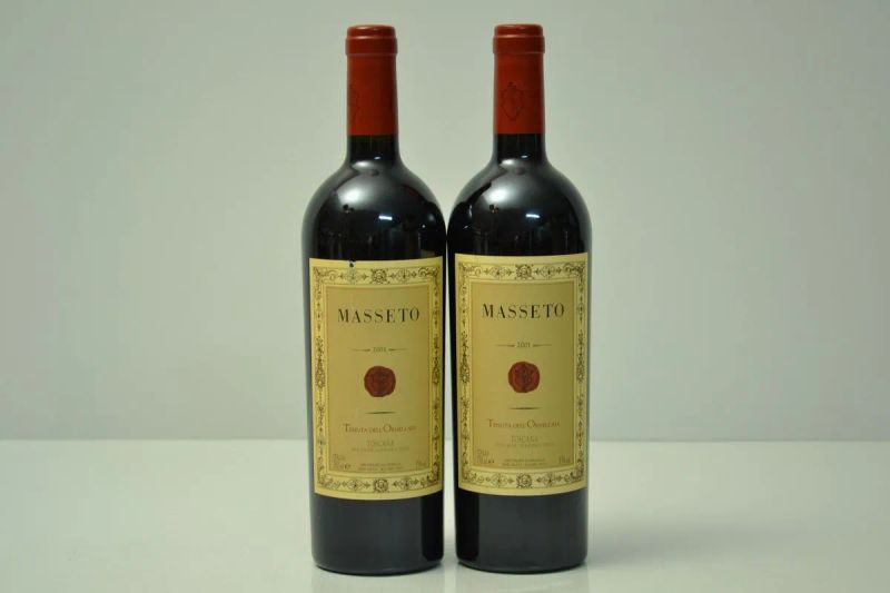 Masseto 2001  - Auction FINE WINES FROM IMPORTANT ITALIAN CELLARS - Pandolfini Casa d'Aste