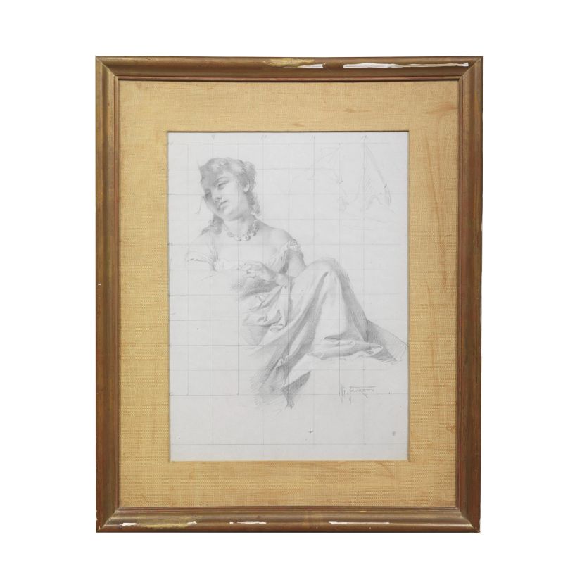 Giacomo Favretto : Giacomo Favretto  - Auction TIMED AUCTION | 19TH CENTURY PAINTINGS, DRAWINGS AND SCULPTURES - Pandolfini Casa d'Aste