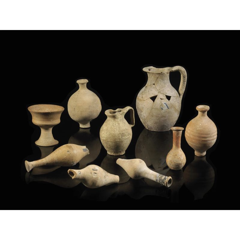 



GRUPPO DI NOVE OGGETTI  - Auction ANTIQUITIES - Pandolfini Casa d'Aste