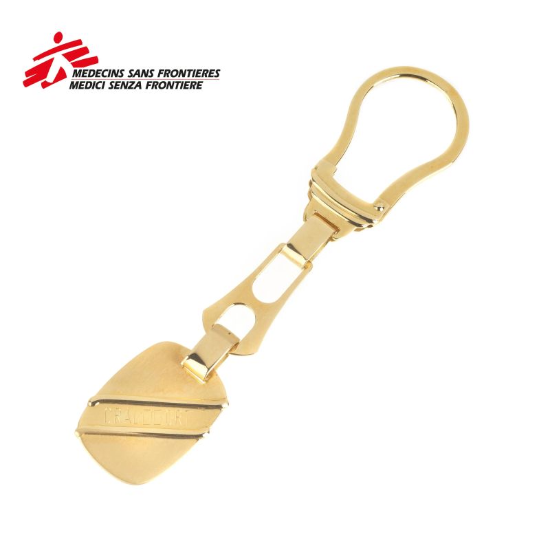 18KT YELLOW GOLD KEYCHAIN  - Auction TIMED AUCTION | FINE JEWELS - Pandolfini Casa d'Aste