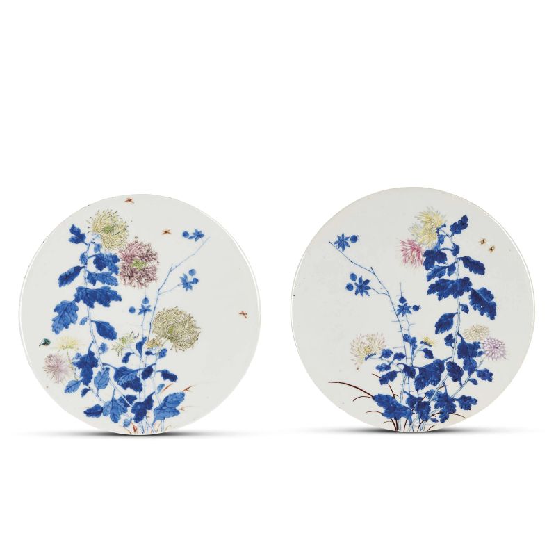 A PAIR OF PLATES, CHINA, QING DYNASTY, 20TH CENTURY  - Auction Asian Art | &#19996;&#26041;&#33402;&#26415; - Pandolfini Casa d'Aste