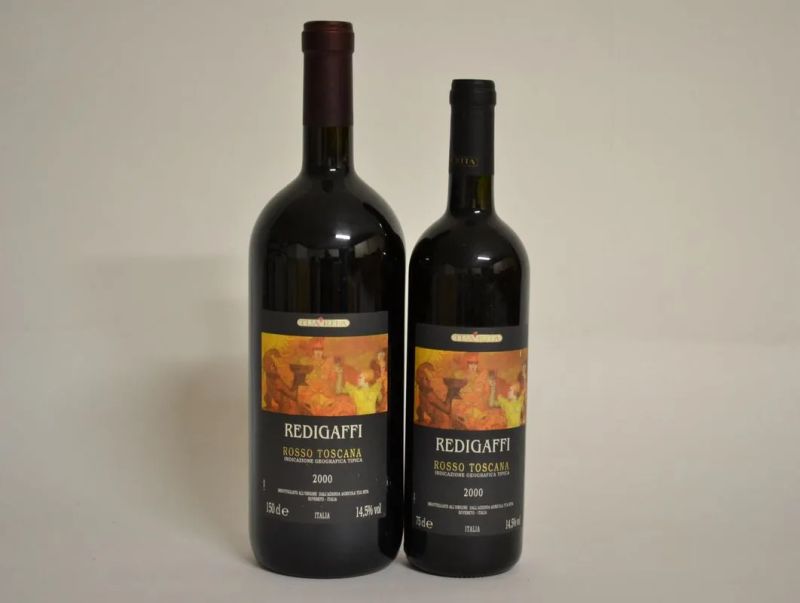 Redigaffi Tua Rita 2000  - Auction PANDOLFINI FOR EXPO 2015: Finest and rarest wines - Pandolfini Casa d'Aste