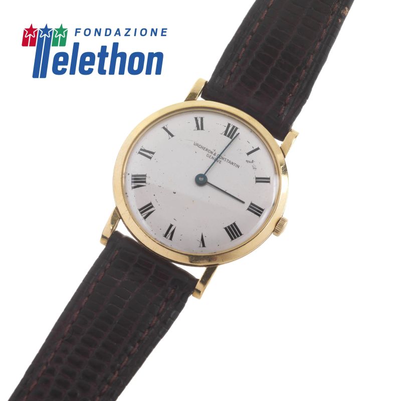 Vacheron Constantin : VACHERON &amp; CONSTANTIN REF. 6784 YELLOW GOLD WRISTWATCH N. 3982XX  - Auction ONLINE AUCTION | WATCHES AND PENS - Pandolfini Casa d'Aste