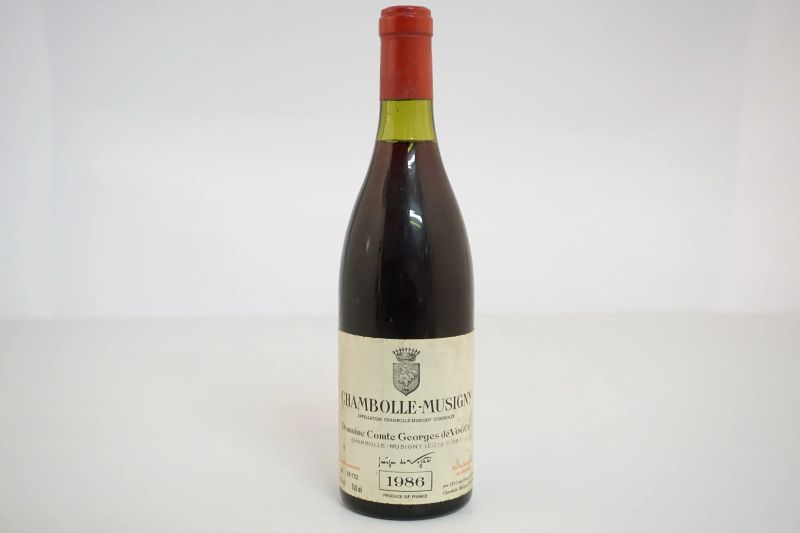 Chambolle Musigny Domaine Comte Georges de Vog&uuml;&eacute; 1986  - Auction Auction Time | Smart Wine - Pandolfini Casa d'Aste