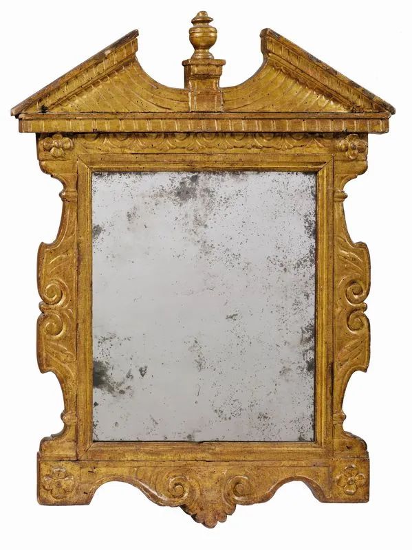 CORNICE CON SPECCHIO, TOSCANA, INIZI SECOLO XVII  - Auction The frame is the most beautiful invention of the painter : from the Franco Sabatelli collection - Pandolfini Casa d'Aste