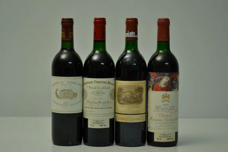 Selezione Bordeaux 1985  - Asta VINI PREGIATI DA IMPORTANTI CANTINE ITALIANE - Pandolfini Casa d'Aste