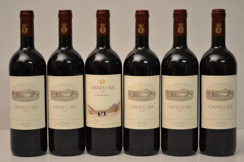 Ornellaia L'Eleganza 2013  - Asta Vini Pregiati e una Straordinaria Selezione dalla Cantina Storica di Masseto - Pandolfini Casa d'Aste