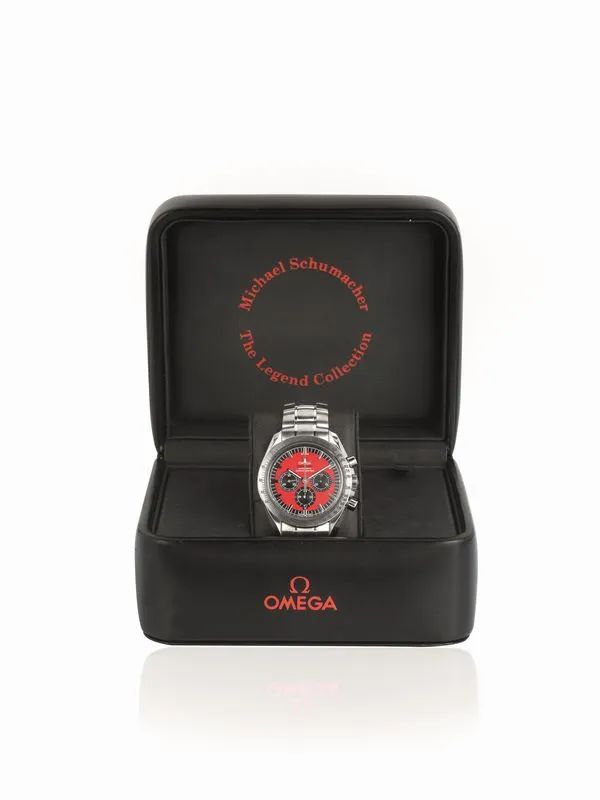 OROLOGIO DA POLSO OMEGA “MICHAEL SCHUMACHER” THE LEGEND, REF. 350660 N.78111721  - Auction WATCHES - Pandolfini Casa d'Aste