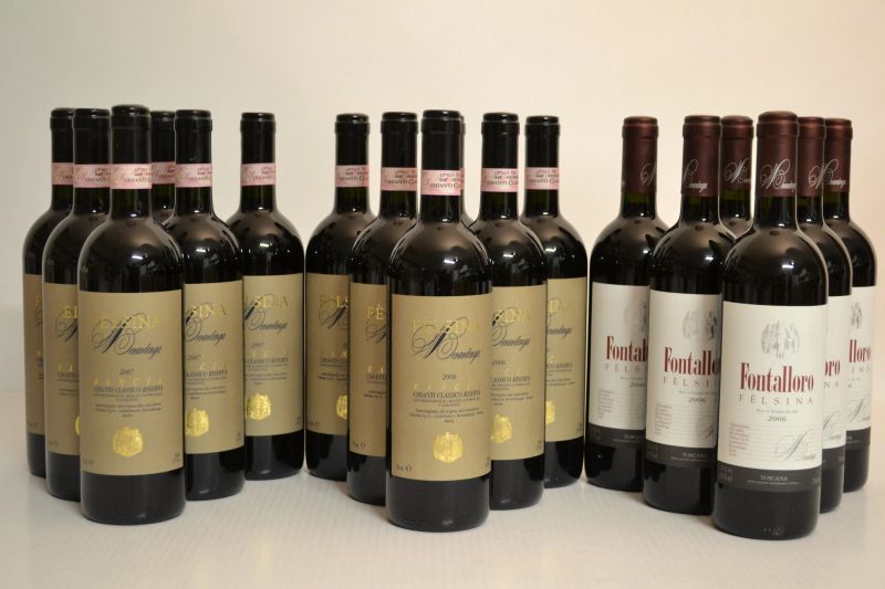 Selezione Felsina Berardenga  - Asta Una Prestigiosa Selezione di Vini e Distillati da Collezioni Private - Pandolfini Casa d'Aste