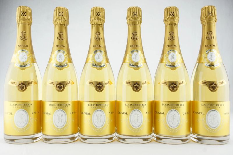 Cristal Louis Roederer 2014  - Auction THE SIGNIFICANCE OF PASSION - Fine and Rare Wine - Pandolfini Casa d'Aste