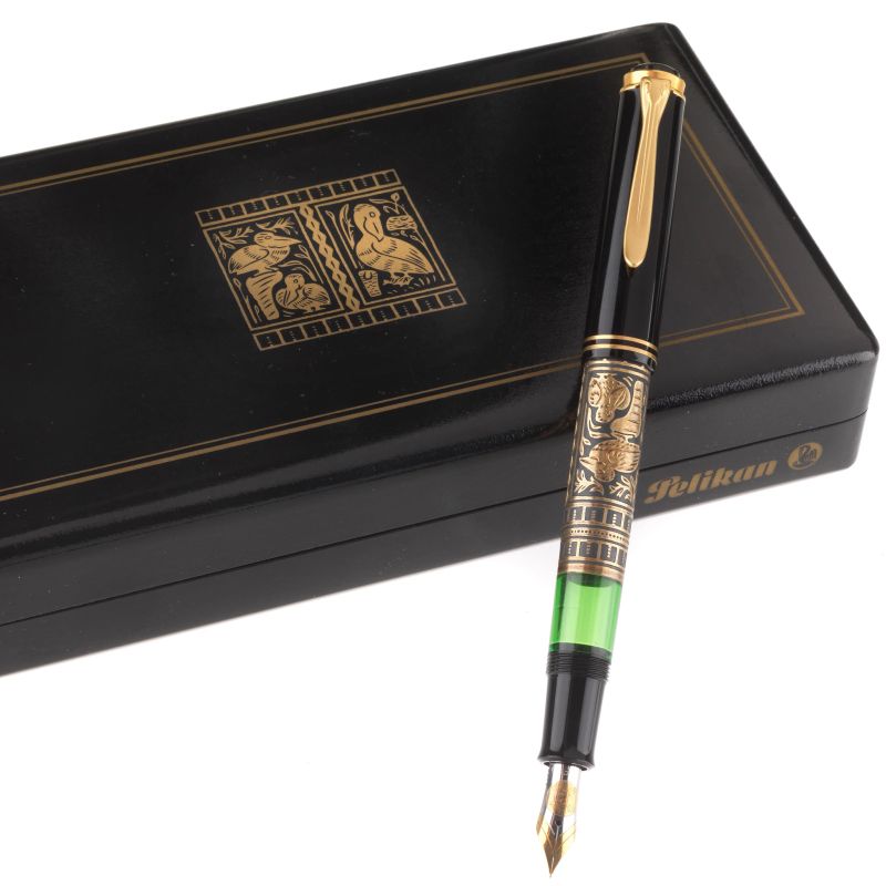 Pelikan : PELIKAN TOLEDO FOUNTAIN PEN N. 7/Q65  - Auction TIMED AUCTION | WATCHES AND PENS - Pandolfini Casa d'Aste