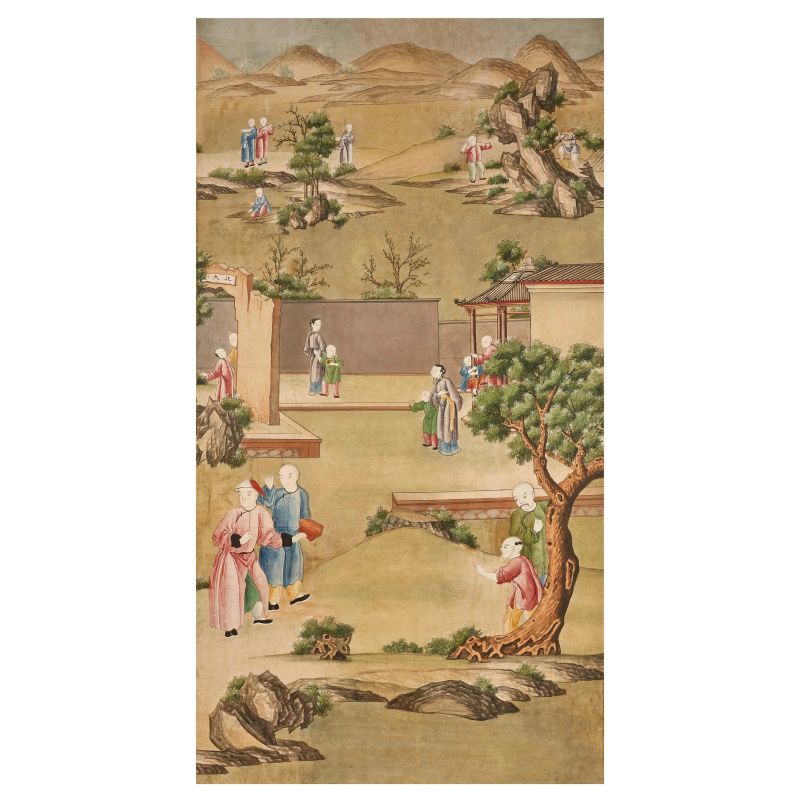 



PANNELLO, CINA, DINASTIA QING, SECOLO XVIII/XIX  - Asta INTERNATIONAL FINE ART - Pandolfini Casa d'Aste