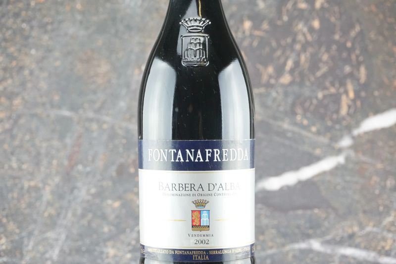 Barbera d’Alba Fontanafredda 2002  - Asta Smart Wine 2.0 | Click & Drink - Pandolfini Casa d'Aste