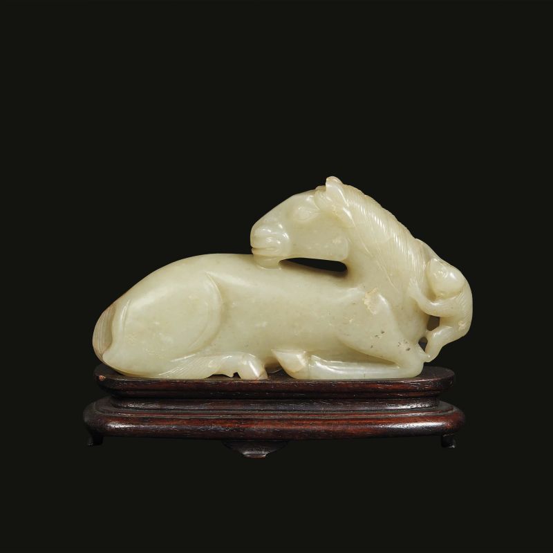 A JADE CARVING, CHINA, QING DYNASTY, 18TH CENTURY  - Auction Asian Art -  &#19996;&#26041;&#33402;&#26415; - Pandolfini Casa d'Aste