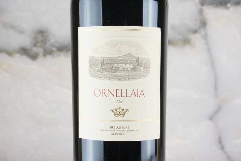 Ornellaia 2016  - Auction Smart Wine 2.0 | Online Auction - Pandolfini Casa d'Aste