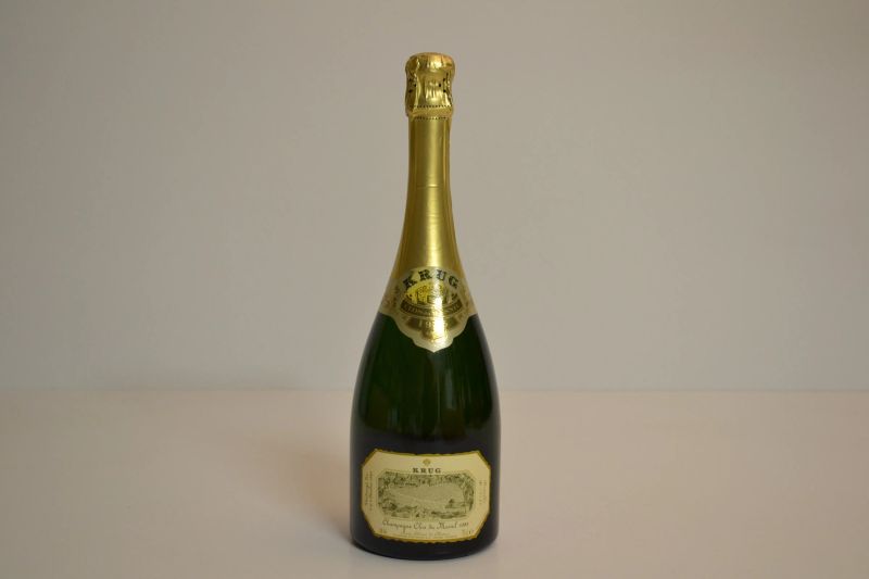 Krug Clos du Mesnil 1985  - Auction A Prestigious Selection of Wines and Spirits from Private Collections - Pandolfini Casa d'Aste