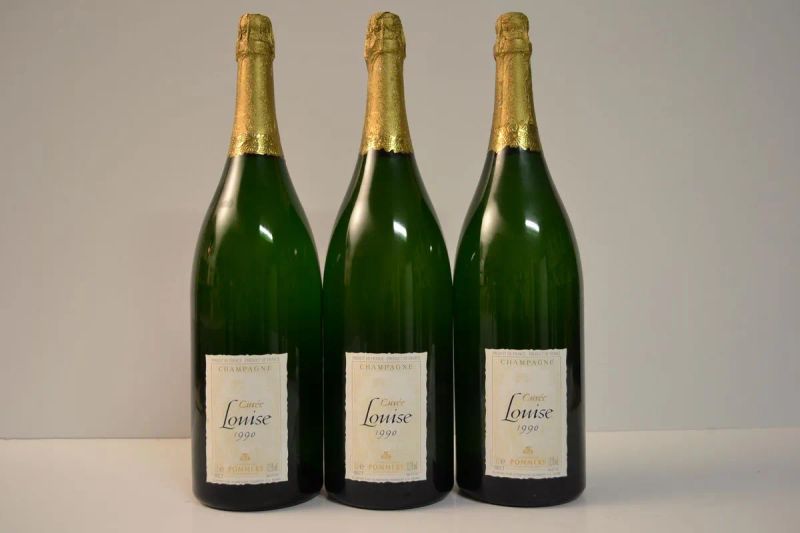 Cuvee Louise Pommery 1990  - Auction finest and rarest wines - Pandolfini Casa d'Aste
