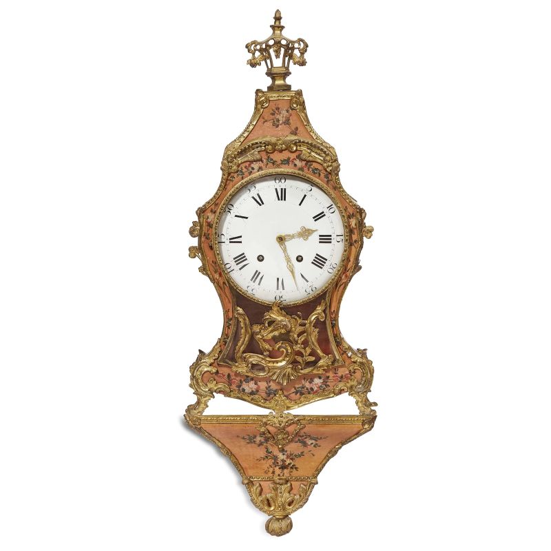 A FRENCH CARTEL CLOCK, 18TH CENTURY  - Auction INTERNATIONAL FINE ART and russian objets de vertu - Pandolfini Casa d'Aste