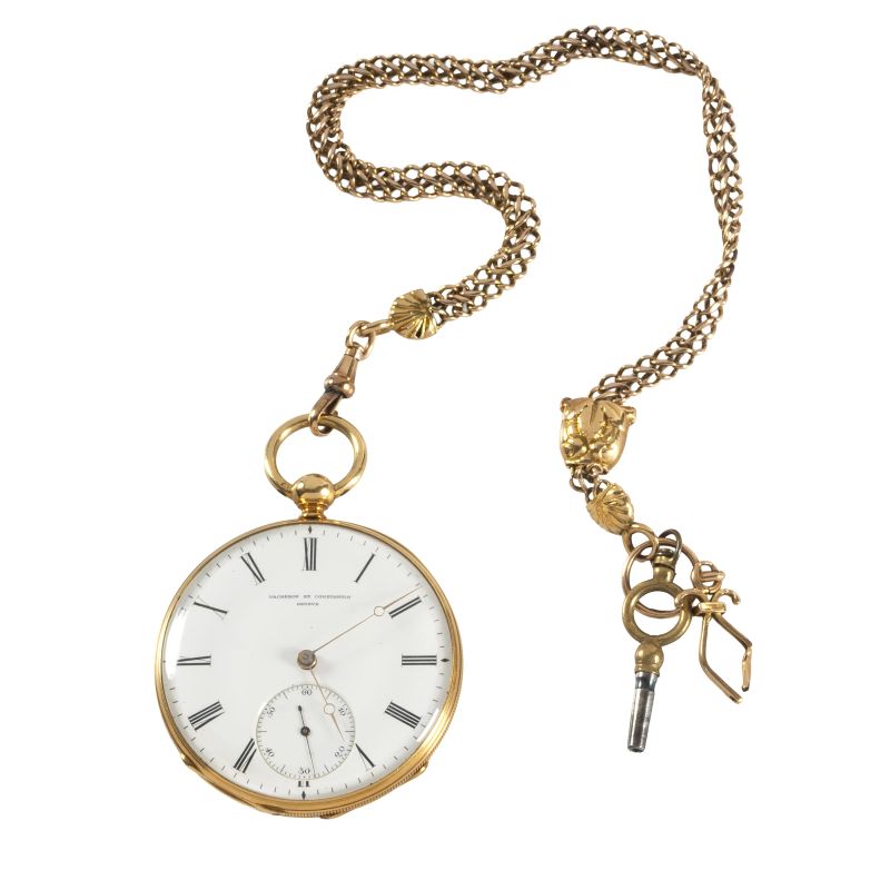 



VACHERON ET CONSTANTIN OROLOGIO DA TASCA IN ORO CON CATENA   - Asta ARCADE |  OROLOGI E PENNE DA COLLEZIONE - Pandolfini Casa d'Aste