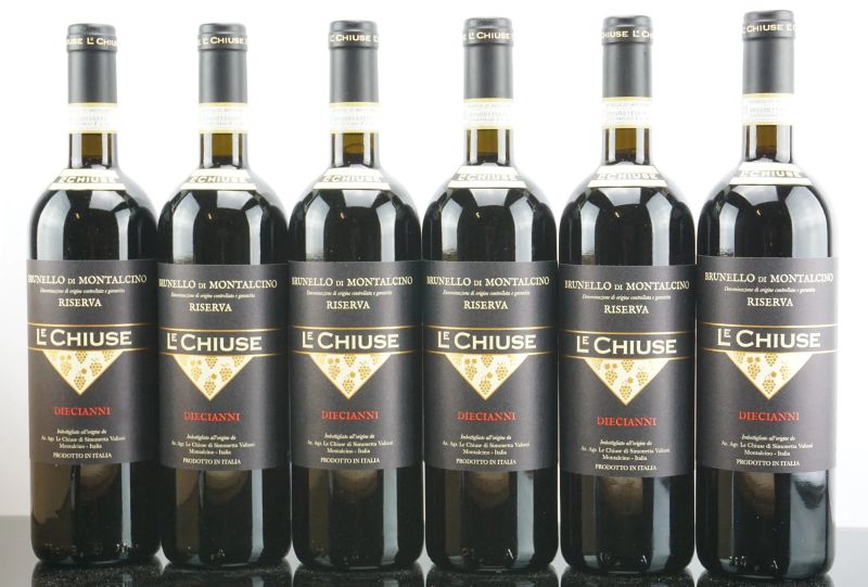 Brunello di Montalcino Riserva Diecianni Le Chiuse 2012  - Auction AS TIME GOES BY | Fine and Rare Wine - Pandolfini Casa d'Aste