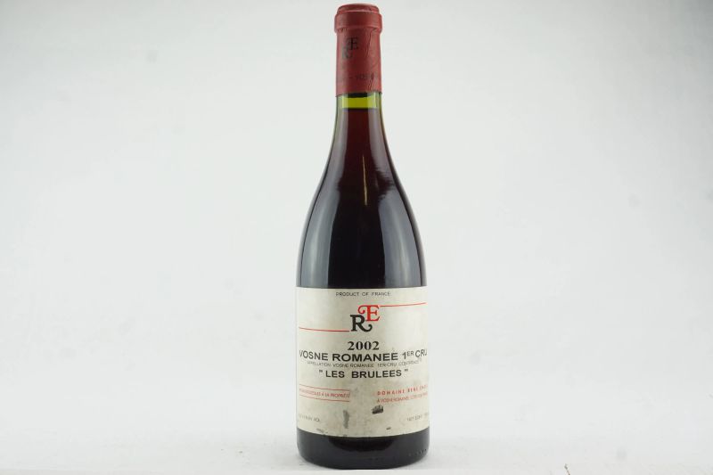 Vosne-Roman&eacute;e Les Brul&eacute;es Domaine Ren&eacute; Engel 2002  - Auction THE SIGNIFICANCE OF PASSION - Fine and Rare Wine - Pandolfini Casa d'Aste