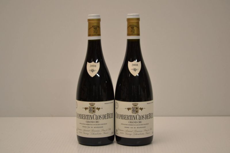 Chambertin Clos de Beze Domaine Armand Rousseau 2008  - Auction An Extraordinary Selection of Finest Wines from Italian Cellars - Pandolfini Casa d'Aste