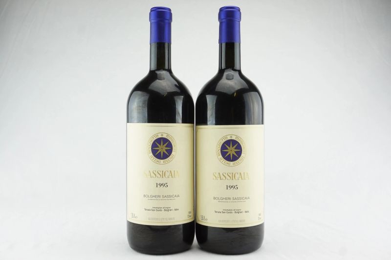 Sassicaia Tenuta San Guido 1995  - Auction THE SIGNIFICANCE OF PASSION - Fine and Rare Wine - Pandolfini Casa d'Aste