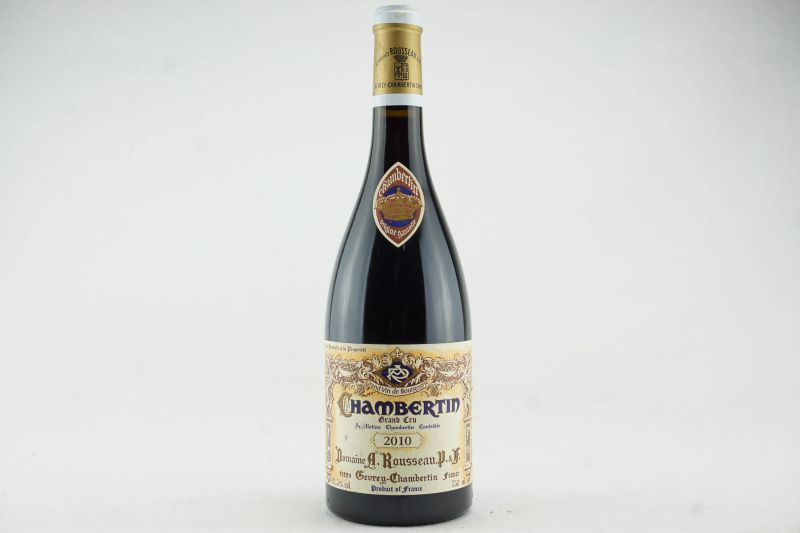 Chambertin Domaine Armand Rousseau 2010  - Auction THE SIGNIFICANCE OF PASSION - Fine and Rare Wine - Pandolfini Casa d'Aste