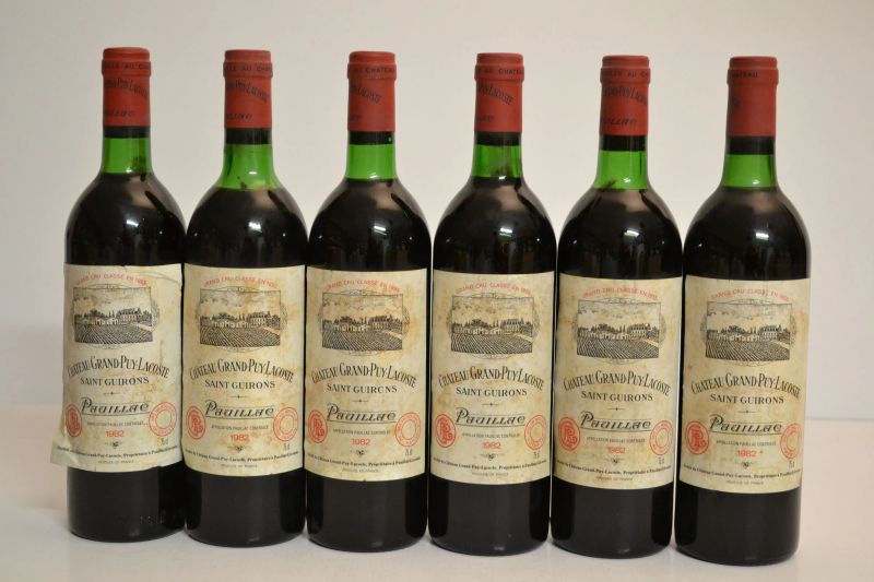 Ch&acirc;teau Grand-Puy-Lacoste 1982  - Asta Una Prestigiosa Selezione di Vini e Distillati da Collezioni Private - Pandolfini Casa d'Aste