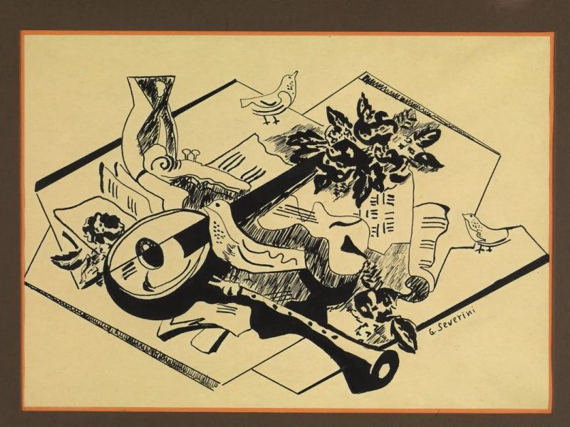 Severini, Gino  - Auction Prints and Drawings from the 16th to the 20th century - Pandolfini Casa d'Aste