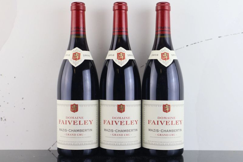 



Mazis-Chambertin Domaine Faiveley 2010  - Auction FORMA - Fine and Rare Wine - Pandolfini Casa d'Aste