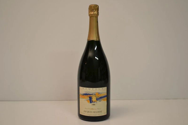 Blanc de Blancs Grand Cru Millesime Jacques Selosse 1995&nbsp;&nbsp;&nbsp;&nbsp;&nbsp;&nbsp;&nbsp;&nbsp;&nbsp;&nbsp;&nbsp;&nbsp;&nbsp;&nbsp;&nbsp;&nbsp;&nbsp;&nbsp;  - Auction Fine Wines from Important Private Italian Cellars - Pandolfini Casa d'Aste