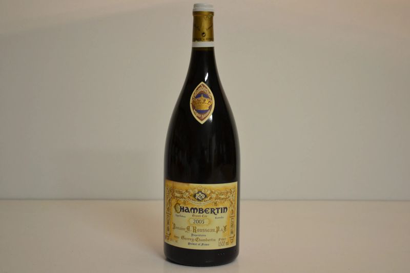 Chambertin Domaine Armand Rousseau 2005  - Auction A Prestigious Selection of Wines and Spirits from Private Collections - Pandolfini Casa d'Aste