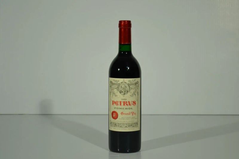 Chateau Petrus 1988  - Asta Vini pregiati e da collezione - Pandolfini Casa d'Aste