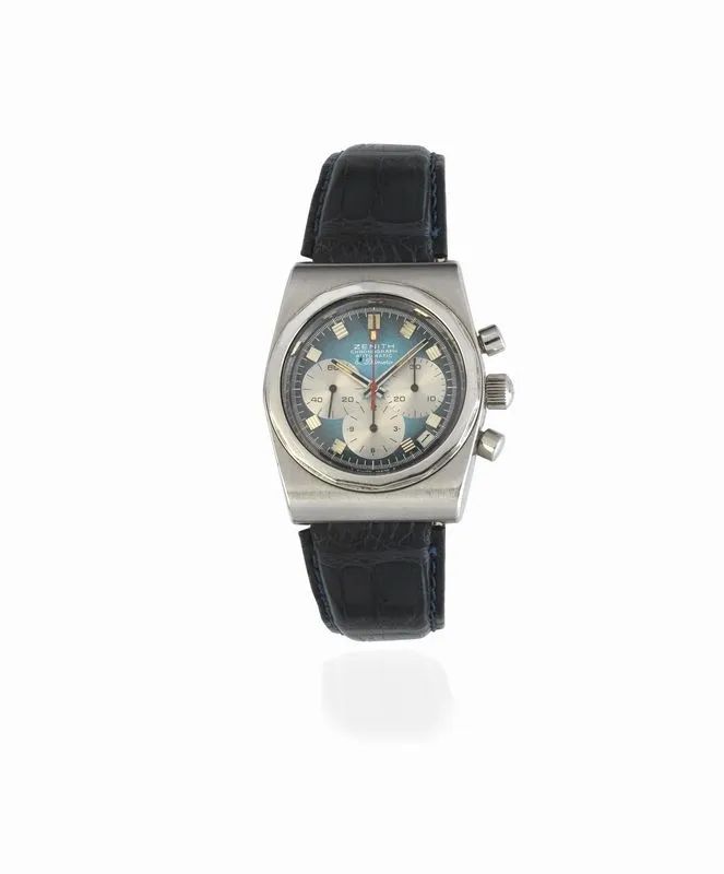 OROLOGIO DA POLSO CON CRONOGRAFO ZENITH CHRONOGRAPH AUTOMATIC EL PRIMERO ‘DEFY’ N. 019E062, NA 50038-3, ANNI ’70, IN ACCIAIO  - Auction watches - II - Pandolfini Casa d'Aste