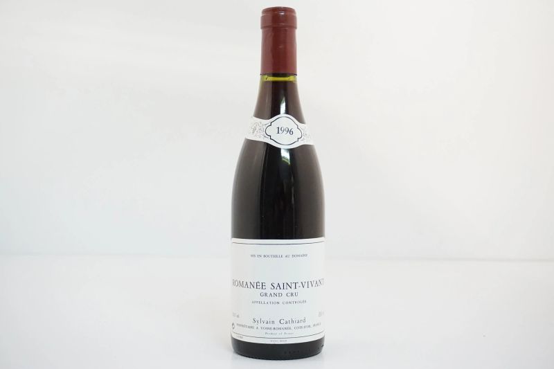 Roman&eacute;e Saint-Vivant Domaine Sylvain Cathiard 1996  - Auction FINE WINES AND SPIRITS - Pandolfini Casa d'Aste